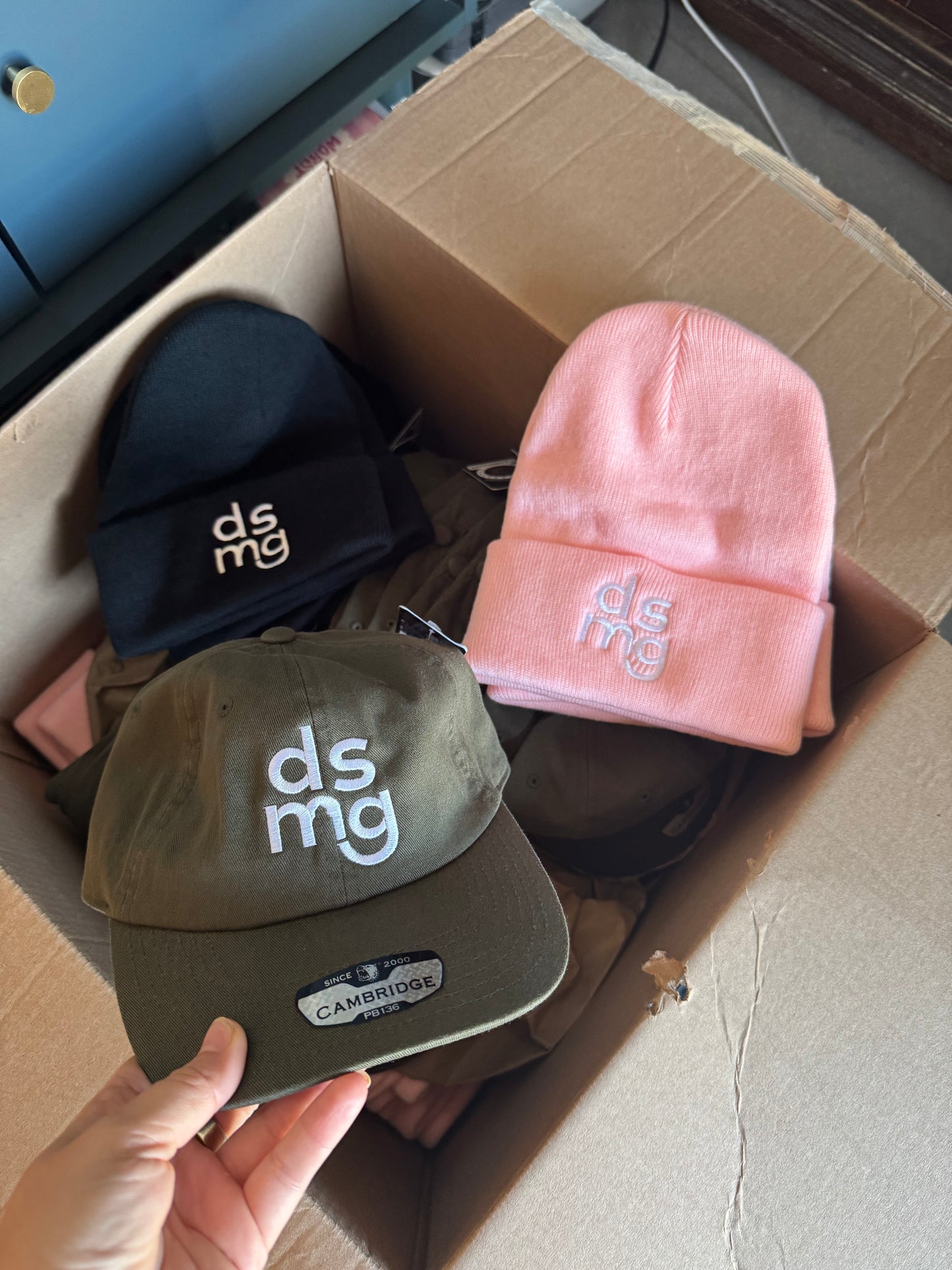 DSMG Embroidered Baseball Cap