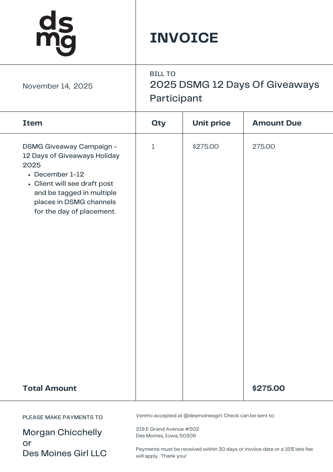 12 Days of Giveaways 2025